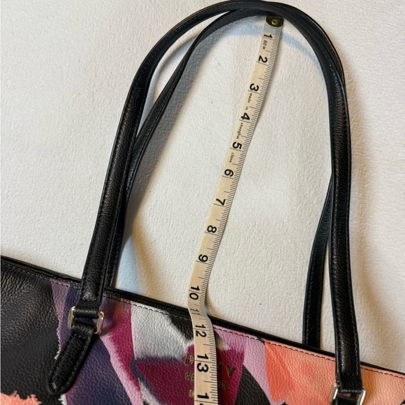 DNKY Pink and Black Artistic Tote Bag with Abstract Design, Artsy, Art 2 Wear - Picture 8 of 13